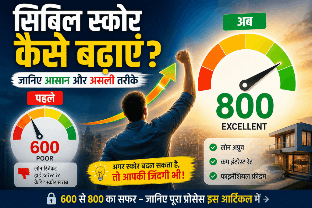 cibil score kaise badhaye